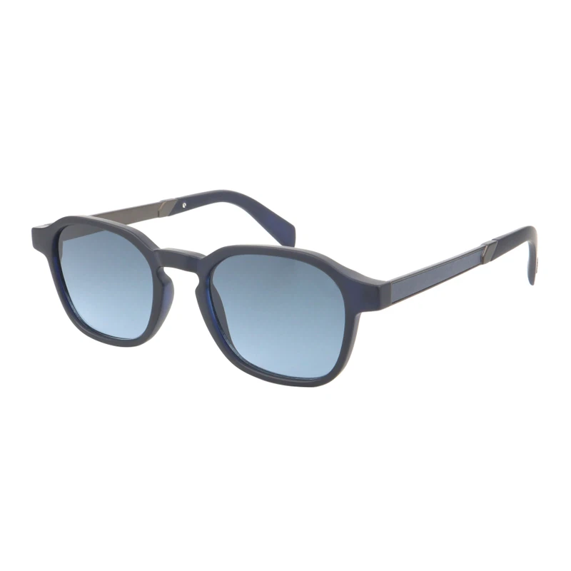 6 Geometric Plastic Metal Temple Unisex Sunglasses 6 Geometric Plastic Metal Temple Unisex Sunglasses